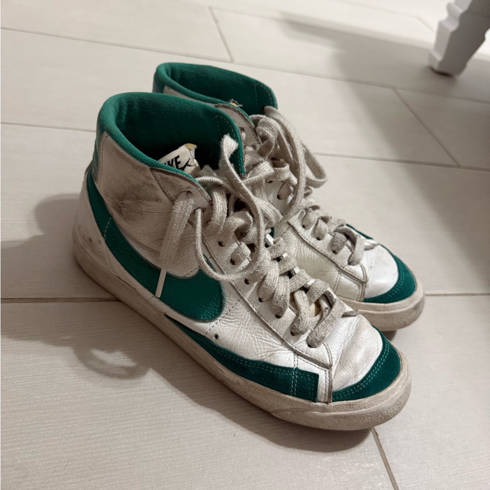 Nike Green and White blazers